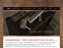 Tablet Screenshot of frontandcentermics.com